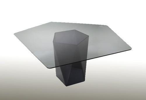 Acrylic Pentagonal Dining Table