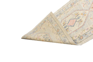 Very Fine Oushak Runner Rug, Size: 2'5'' x 8'10"