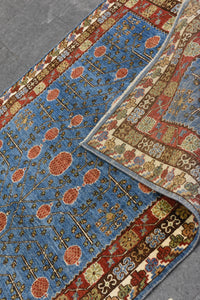 Very Fine Puma Afghan Rug, Size: 4'10" x 6'7"