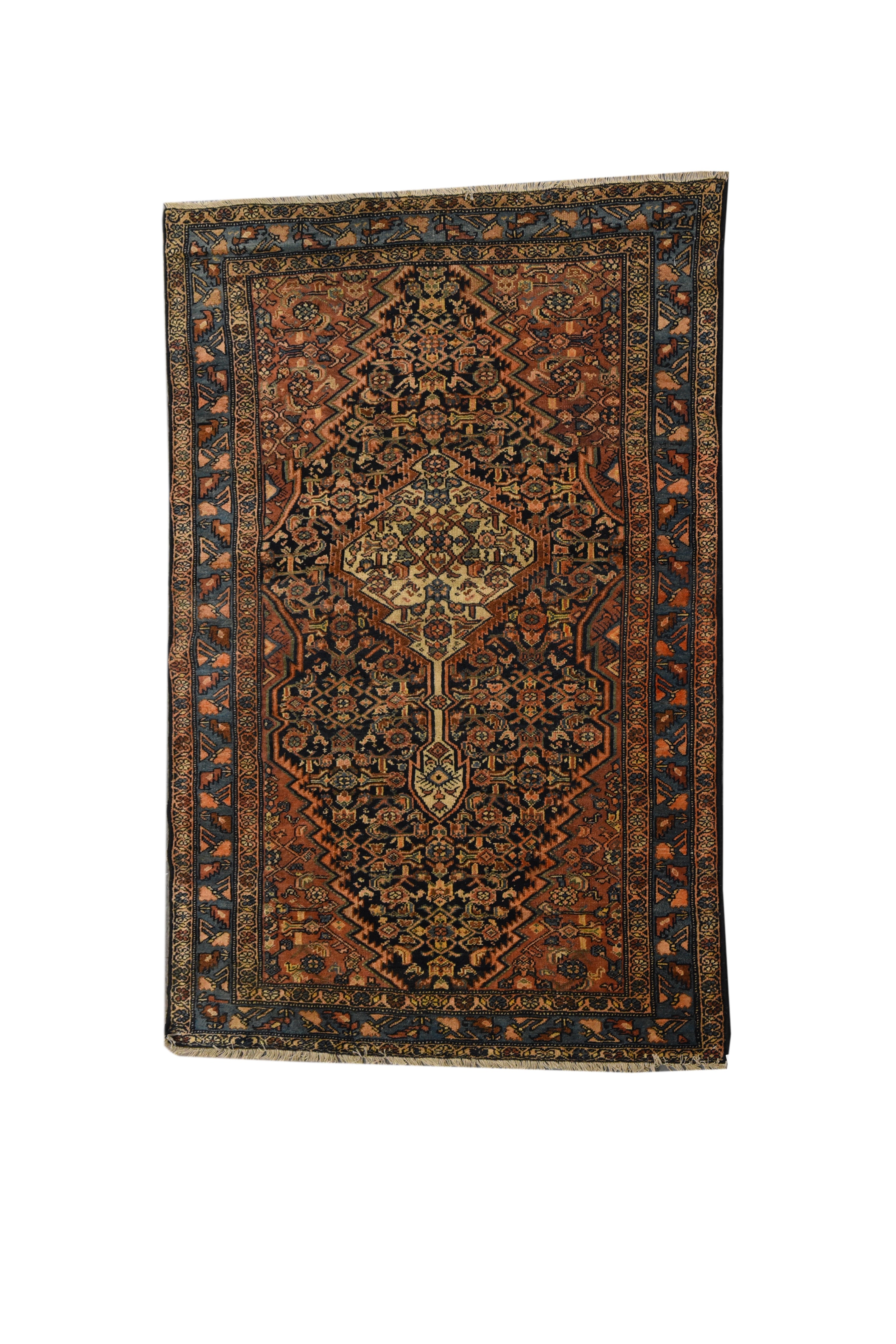 Antique Mashad Persian Rug, Size: 5'5'' x 4'2'' – Versailles