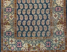 Load image into Gallery viewer, ANTIQUE SPANISH BOTEH DESIGN SIZE: 5&#39; x 7&#39;6&quot;