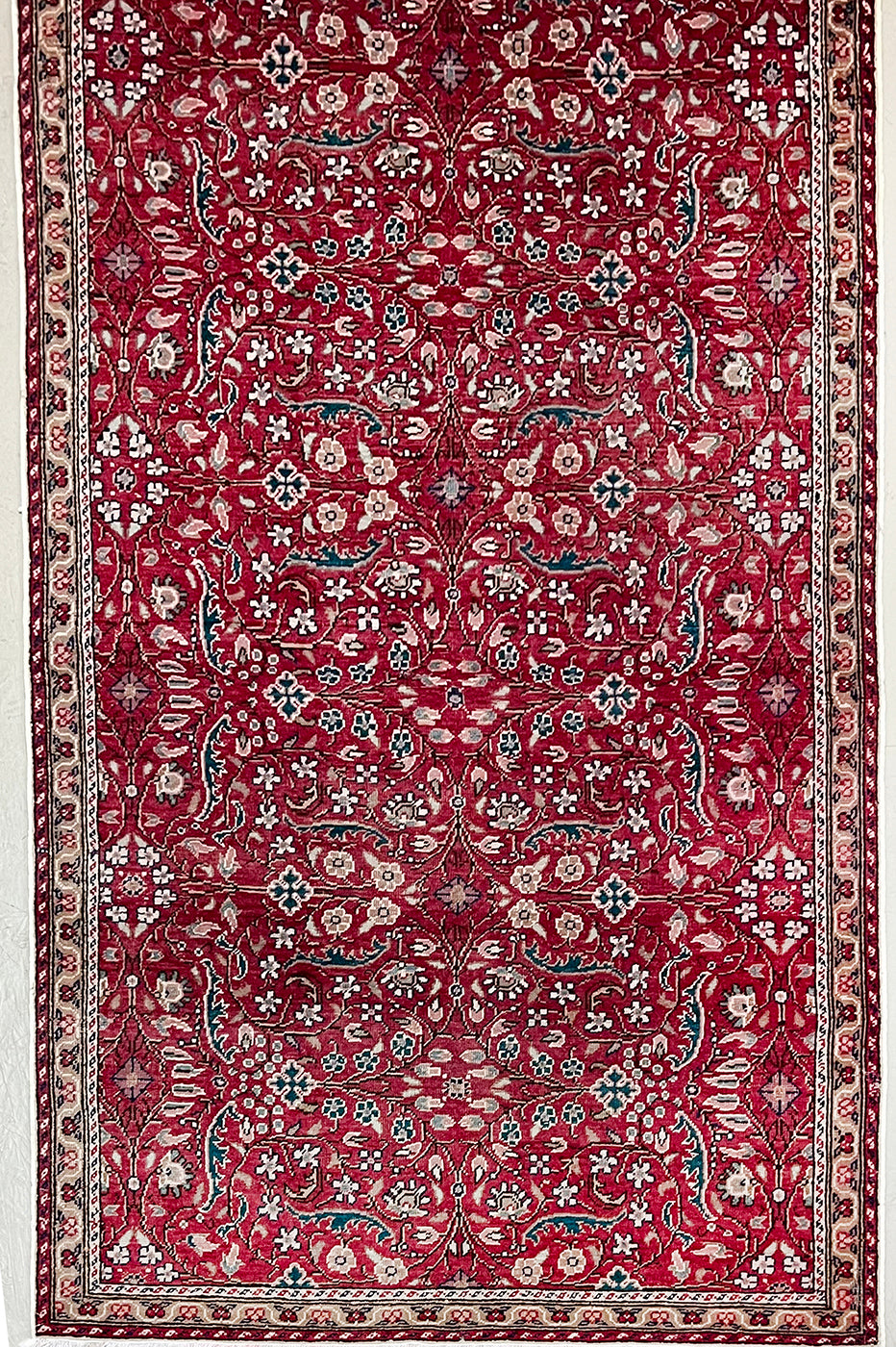 VINTAGE TURKISH HEREKEH RUG SIZE: 3'6