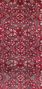 VINTAGE TURKISH HEREKEH RUG SIZE: 3'6" x  5'10"