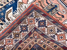 Load image into Gallery viewer, ANTIQUE PERSIAN BIDJAR SIZE: 4’3” x 6’6”