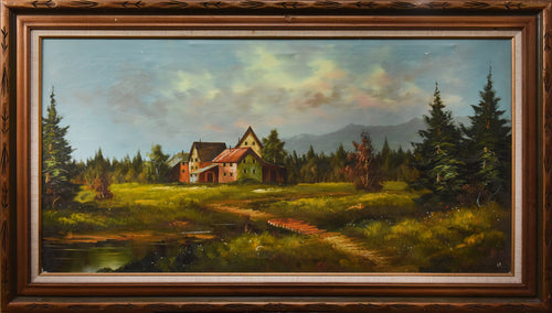 Rustic Haven, Oil On Canvas