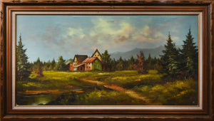 Rustic Haven, Oil On Canvas