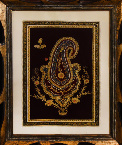 Jeweled PaisleyTapstry Embroidery
