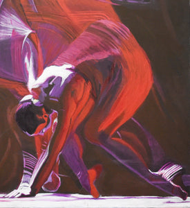 Dance of Light and Shadow, Acrylic on  Canvas