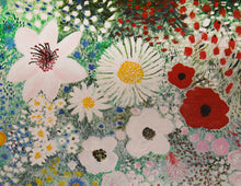 Load image into Gallery viewer, Oil on Canvas Floral By Artist Pouri