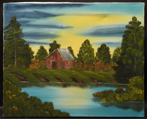 Tranquil Evening, Oil On Canvas