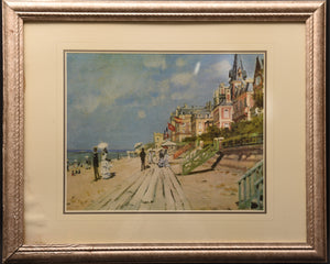 Seaside Promenade (after Claude Monet)