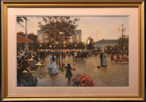 Parisian Evening Promenade