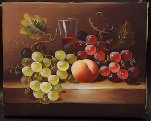 Still Life with Wine and Fruit