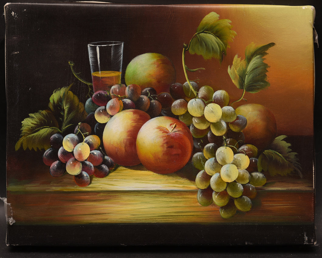 Still Life with Fruit and Wine
