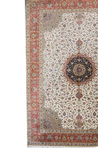 Fine Persian  Tabriz Rug Size: 11'4" x 15'10"