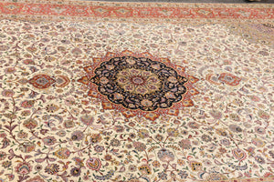 Fine Persian  Tabriz Rug Size: 11'4" x 15'10"