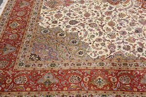 Fine Persian  Tabriz Rug Size: 11'4" x 15'10"