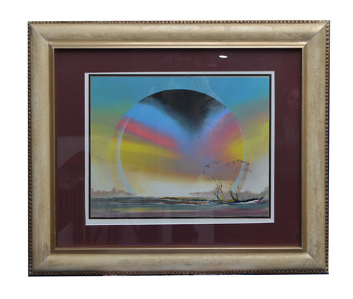 Coastal Sunset, By Memarian