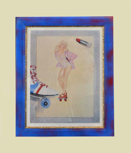 Roller Skate Serigraph by Ron Edward (Dated '79)