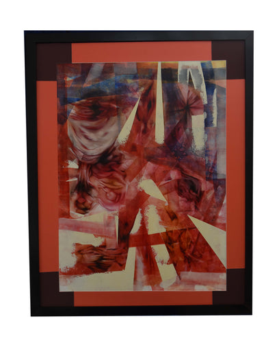 Veiled Architectures Acrylic On Paperm By Behfar