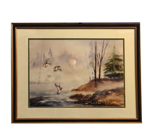 Load image into Gallery viewer, Misty Morning Ascent, Watercolor, By Barbara Lloyd