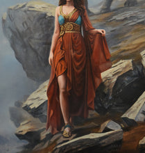 Load image into Gallery viewer, Guardian of the Peaks, Oil On Canvas, By Yahya Roydel