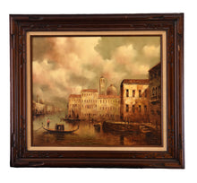 Load image into Gallery viewer, Venetian Canal Twilight, Oil On Canvas