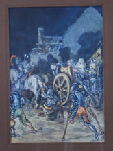 Load image into Gallery viewer, Night Muster,Watercolor Signed