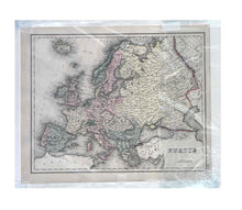 Load image into Gallery viewer, Antique O.W. Gray's 1870s British Isles &amp; Europe (Two-Sided Map, 16" x 19"
