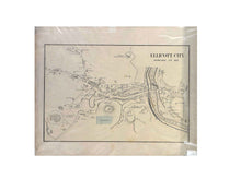 Load image into Gallery viewer, Detailed Antique 2-Sided Map: Westminster &amp; Reisterstown, Maryland by O.W. Gray &amp; Son (c. 1870s) - 16" x 20"