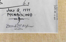 Load image into Gallery viewer, David Sheskin Abstract Drawing, Mendocino