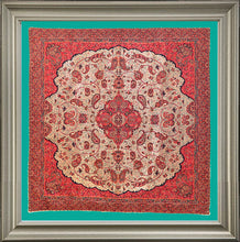 Load image into Gallery viewer, Persian Termeh Tapestry Anabi Medalian Design