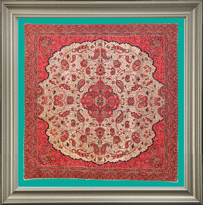 Persian Termeh Tapestry Anabi Medalian Design