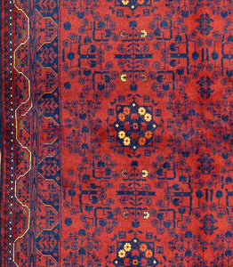 Vintage Tribal Turkmen Rug