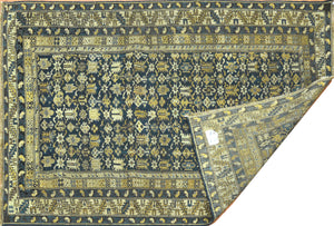 Antique Caucasian Kazak Rug Circa 1900