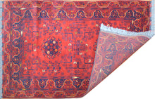 Load image into Gallery viewer, Vintage Turkman Afghan Tribal Rug