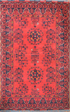 Load image into Gallery viewer, Vintage Turkmen Afghani Tribal Rug