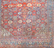 Load image into Gallery viewer, Antique Collectible Ziegler Mahal Persian Rug Circa 19