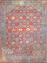 Load image into Gallery viewer, Antique Collectible Ziegler Mahal Persian Rug Circa 19