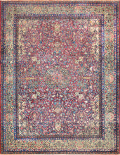 Load image into Gallery viewer, Antique Kerman Persian Rug Circa 1910
