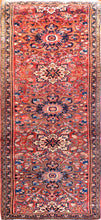 Load image into Gallery viewer, Antique Heriz Persian Runner Rug, Circa 1910