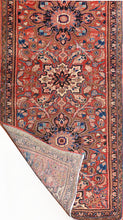 Load image into Gallery viewer, Antique Heriz Persian Runner Rug, Circa 1910