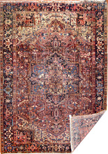 Load image into Gallery viewer, Antique Heriz Persian Rug, Circa 1890