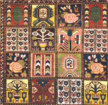 Load image into Gallery viewer, Vintage Bakhtiari Persian Rug