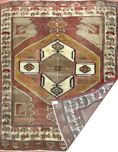 Antique Turkish Rug, Circa 1900