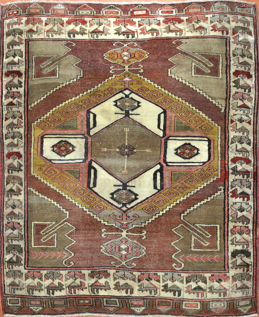 Antique Turkish Rug, Circa 1900