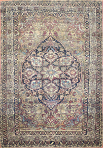Antique Kerman Persian Rug, Circa 1890