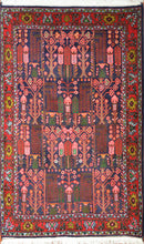 Load image into Gallery viewer, Antique Persian Bidjar Rug, Circa 1890