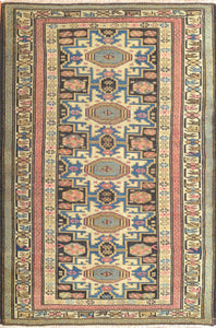 Antique Caucasian Rug, Circa 1890