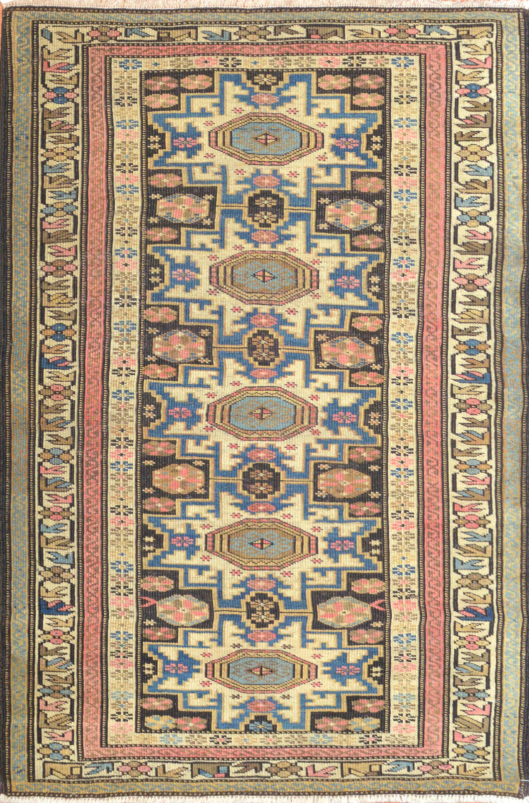 Antique Caucasian Rug, Circa 1890